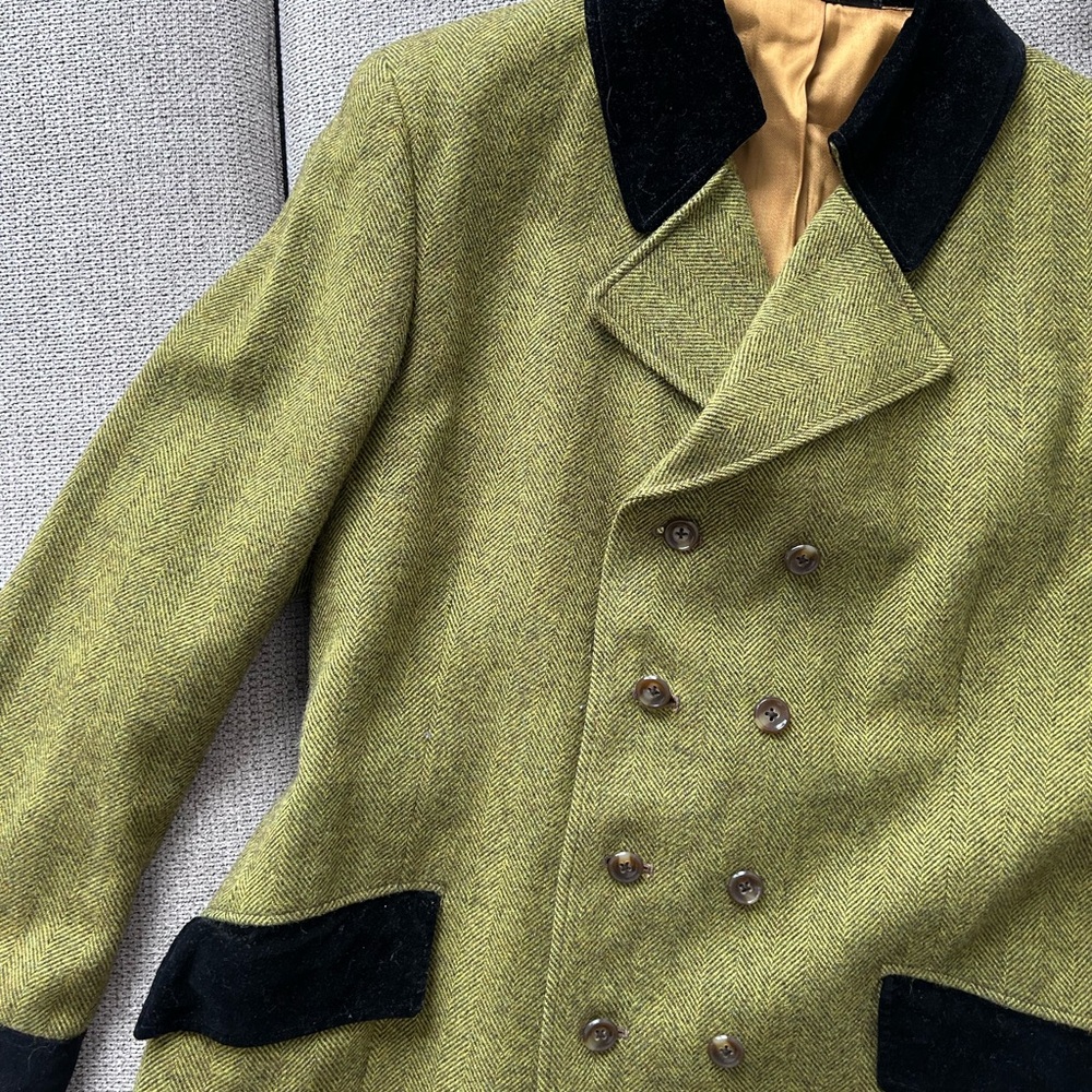 Pure Gem - Vintage Made in England Wool Overcoat